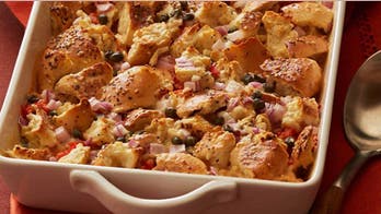 Bagels and Lox Breakfast Stuffing