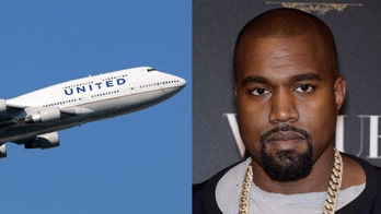 Kanye West, Kim Kardashian fly in private Boeing 747