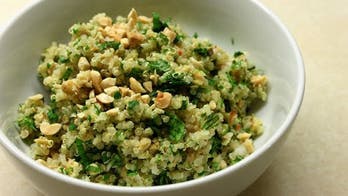 Lemon Mint Quinoa Salad