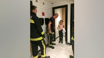 Firefighters rescue boy stuck in KFC bathroom after faulty lock traps him in stall