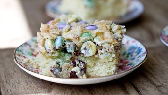 Magic Cake Bars for Easter