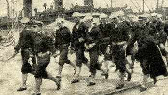 World War I soldiers seen arriving in Europe to fight alongside Allies in rare photos