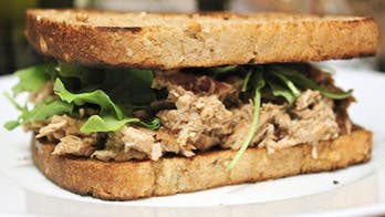 Balsamic Chopped Chicken Salad Sandwich