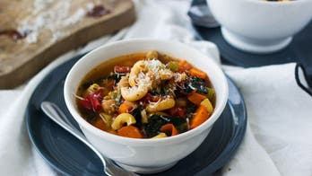 Chickpea and Kale Minestrone Soup