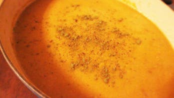 Squash and Moringa Soup