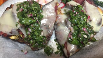 Open-Faced Steak Sandwich With Chimichurri
