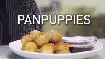 Grumble's Maple-Beer Battered PanPuppies