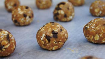 Peanut Butter Oatmeal Cookie Dough Balls
