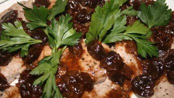 Pork Medallion with Cherry Sauce