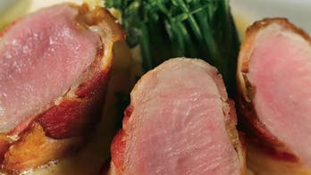 Applewood Smoked Bacon Wrapped Pork Tenderloin