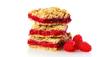 Raspberry Oatmeal Bars