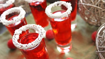 Sparkling Raspberry Shooters