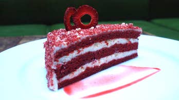 Red Velvet White Chocolate Chip Cake
