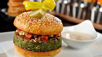 Fava Bean Falafel Burger