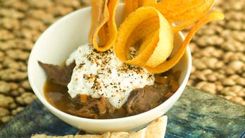 Moroccan Lamb with Cucumber Yogurt from The Lazy Goat