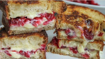 Roasted Cranberry & Brie Grilled Cheese