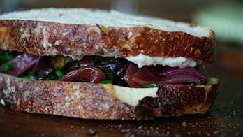 Roasted Eggplant Sandwiches