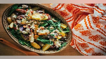 Roasted Potato Salad with Arugula