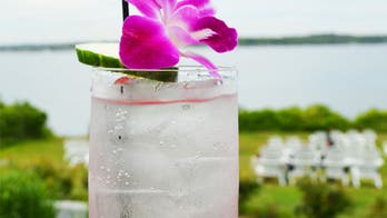 Sake-Rose Cooler