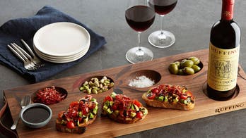 Avocado, Sopressata and Balsamic Glaze Bruschetta