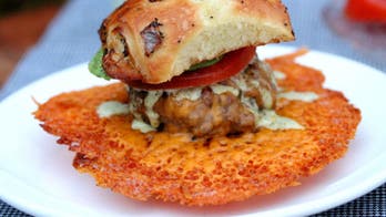 Crispy Cheese Burger Sliders