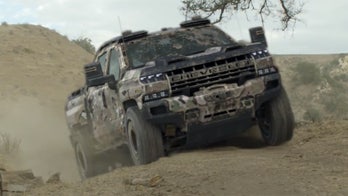 Stealthy hydrogen-powered Chevrolet Silverado military truck breaks cover