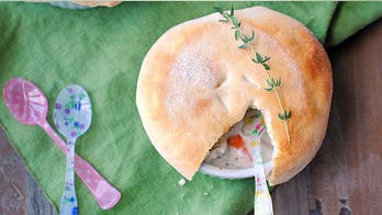 Skinny Chicken Pot Pies