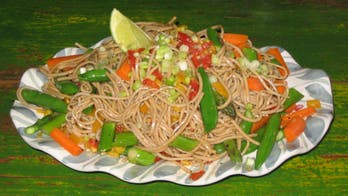 Ginger Soba Snap Pea Salad
