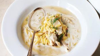 Turkey Soup with Avgolemono & Orzo (Soupa Avgolemono)