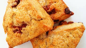 Sour Cherry Scones