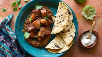 Spicy Butternut Squash with Pumpkin Seed Sauce