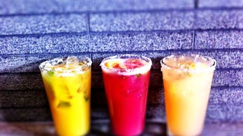 Spicy Blood Orange and Passion Fruit Margarita