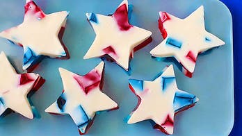 Stained Glass Jello stars