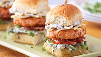 Smoky Sweet Salmon Sliders