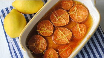 Lemon and Cinnamon Sweet Potatoes