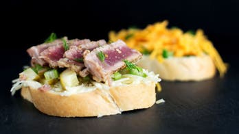 The Seared Tuna Melt Grilled Cheese