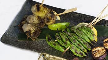 Baby Artichoke Yakitori