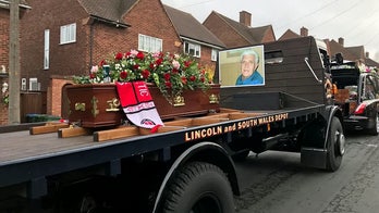 Mechanic takes last ride on favorite truck used as hearse