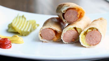 Hot Dog Egg Rolls