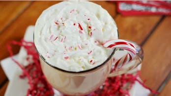 White Chocolate Peppermint Eggnog
