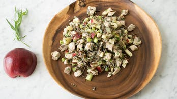 Wild Rice And Tarragon Turkey Salad