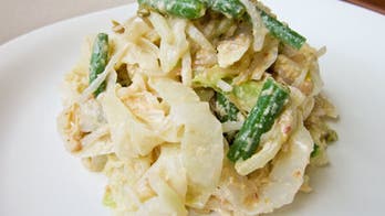 Gado Gado (Indonesian Cooked Vegetable Salad with Peanut Dressing)