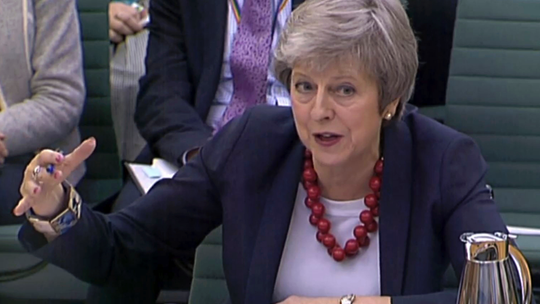 The Latest: EU insists current deal is only Brexit option