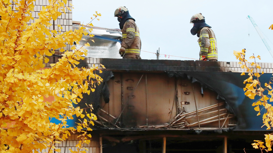 Fire kills at least 7 at dormitory-style housing in S. Korea