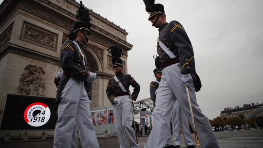 World leaders gather in Paris a century after WWI armistice