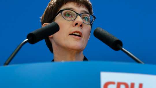 Merkel ally pitches to take over German center-right party