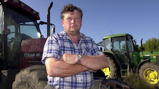 Farmer crushed to death after his dog pushed forklift lever