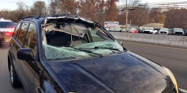 Melissa Misthal was praised for avoiding a potentially deadly situation with other drivers on the road.