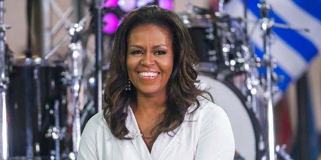 FILE: Michelle Obama participating in the International Day of the Girl on NBC's "Today" show in New York.