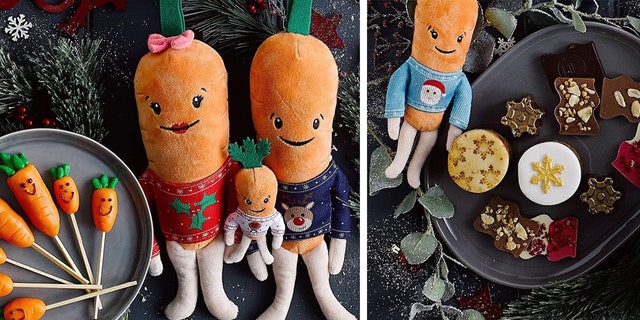 aldi plush christmas figure